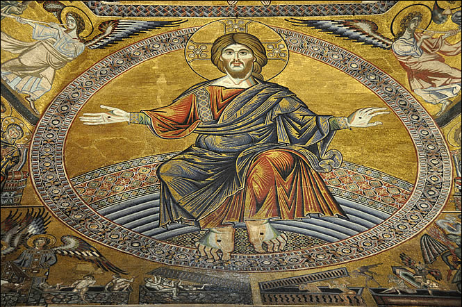 Mosaics of the baptistery of Saint John