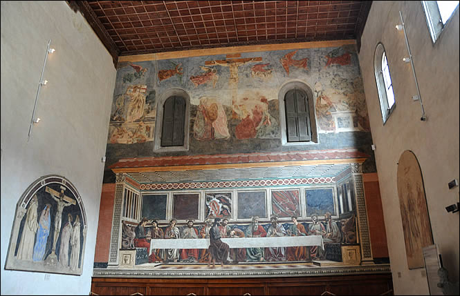 The frescoes of Saint Apollonia