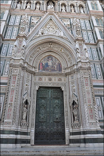 Portal of the Duomo of Florence