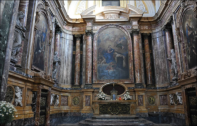 A chapel of the church of Santa Maria Maddalena dei Pazzi