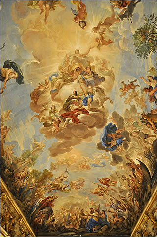 Ceiling of a room in Palazzo Medici Riccardi