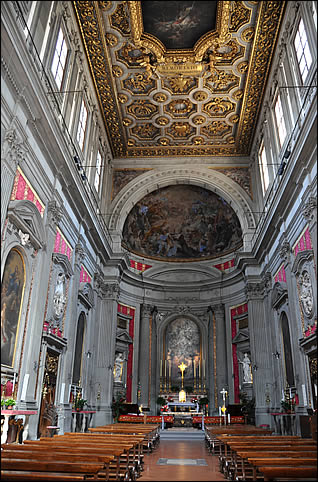 Interior of the church of Saint Philip Neri
