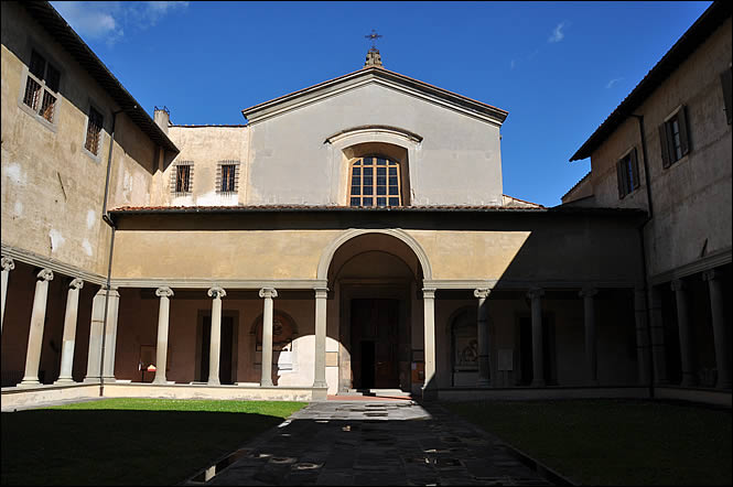 Exterior view of Santa Maria Maddalena dei Pazzi