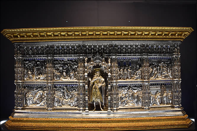 The silver altar of the baptistery of St. John in Florence