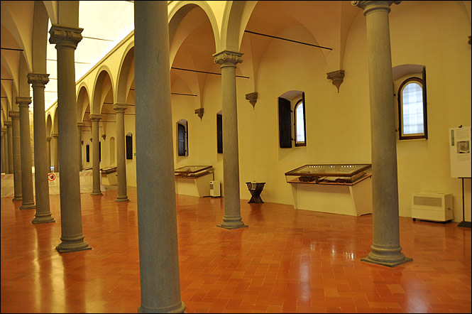 The library of San Marco Museum