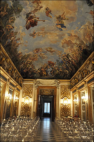 Interior view of Palazzo Medici Riccardi