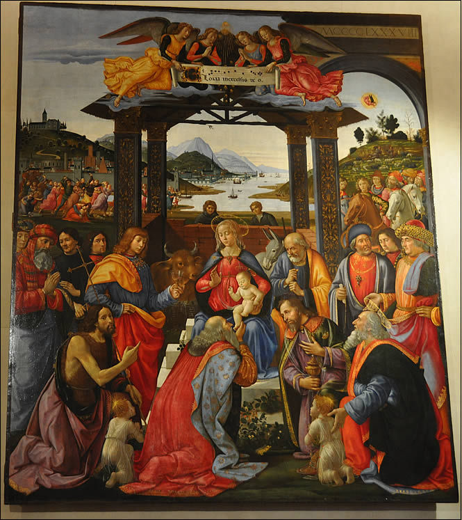 Adoration of the Three Wise Men at the Hospital of the Innocents
